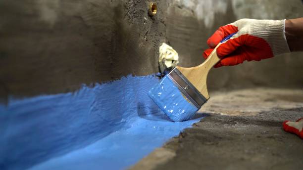 Crawl space vapor barrier installation in Atlanta, NY